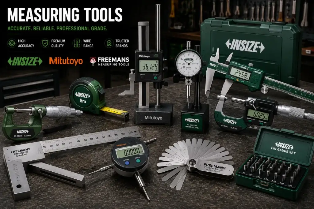 Best Of Measuring Instruments from Insize Mitutoyo kristeel and Freeman