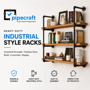 Pipe Crafts Industrial Style Racks