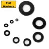 1015-Pcs-Hi-Tensile-Black-Washer-M3-M12-Assortment-Pack-3.jpg 1015 Pcs Black Coated Plain Flat Washer 7 Sizes M3-M12 Assortment Pack