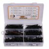 221 Pcs Drywall Gypsum Screws 25-75MM Assortment Pack