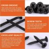 221 Pcs Drywall Gypsum Screws 25-75MM Assortment Pack
