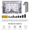 260 Pcs Hi-Tensile Socket Set/Grub Screw 10 Sizes Assortment Pack