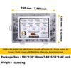 260 Pcs Hi-Tensile Socket Set/Grub Screw 10 Sizes Assortment Pack