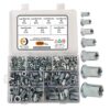 288-PCS-Metric-Rivet-Nut-Kit-Aluminium-Flat-Head-Knurled-Body-Threaded-Insert-7-Sizes-M3-M4-M5-M6-M8-M10-M12-Assortment-Pack-1.jpg 288 PCS Metric Rivet Nut Kit Zinc Plated Flat Head Knurled Body Threaded Insert 7 Sizes M3 M4 M5 M6 M8 M10 M12 Assortment Pack