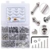 329-Pcs-M6-Dia-Stainless-Steel-Button-Head-Bolt-Assortment-Pack-1.jpg 329 Pcs Stainless Steel M6 Dia Socket Button Head Bolts With Matching Accessories Assortment Pack