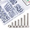 331-Pcs-M6-Dia-Stainless-Steel-Socket-Head-Allen-Bolts-Assortment-Pack-4.jpg 331 Pcs Stainless Steel M6 Dia Socket Head Allen Bolts With Matching Accessories Assortment Pack