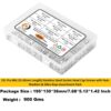 331-Pcs-M6-Dia-Stainless-Steel-Socket-Head-Allen-Bolts-Assortment-Pack-5.jpg 331 Pcs Stainless Steel M6 Dia Socket Head Allen Bolts With Matching Accessories Assortment Pack