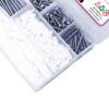 335 Pcs Stainless Steel PAN Phillip Plus Head Screws Different sizes With Matching Rawl Plugs Assortment Pack