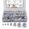375-Zinc-Plated-Metric-Acorn-Cap-Nuts-Hex-Dome-Cap-Assortment-Kit-7-Sizes-M3-M4-M5-M6-M8-M10-M12-1.jpg 375 Pcs Zinc Plated Metric Acorn Cap Nuts Hex Dome Cap Assortment Kit, 7 Sizes - M3 M4 M5 M6 M8 M10 M12