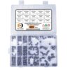 395 Pcs Stainless Steel Socket Set/Grub Screw 15 Sizes Assortment Pack