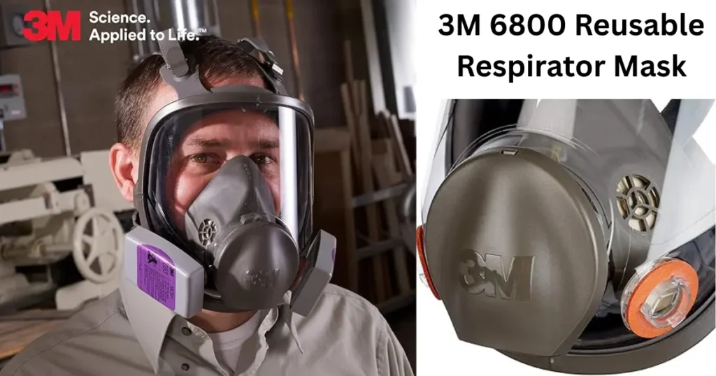 3M 6800 Reusable Respirator Mask