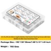 411-Pcs-M5-Dia-Stainless-Steel-Socket-Head-Allen-Bolts-Assortment-Pack-6.jpg 411 Pcs Stainless Steel M5 Dia Socket Head Allen Bolts With Matching Accessories Assortment Pack
