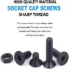 418-Pcs-M6-Dia-10.9-Grade-Hi-Tensile-Counter-Sunk-Bolts-Assortment-Pack-4.jpg 418 Pcs Hi Tensile M6 Dia Socket CSK Flat Head Bolts With Matching Accessories Assortment Pack