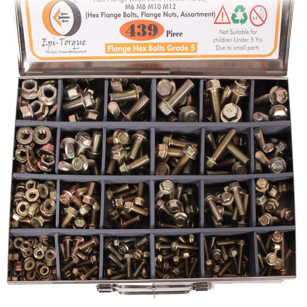 439-Pcs-Mild-Steel-Yellow-Flange-Hex-Bolts-M6-M8-M10-M12-Assortment-Pack-2.png 439 Pcs Mild Steel Yellow Plated M6, M8, M10, M12 Flange Bolts & Flange Nuts Assortment Pack