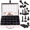 444-Pcs-Mild-Steel-Black-Coated-Flange-Hex-Bolts-M6-M8-M10-M12-Assortment-Pack-1.png 444 Pcs Mild Steel Black Coated M6, M8, M10, M12 Flange Bolts & Flange Nuts Assortment Pack