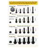 444-Pcs-Mild-Steel-Black-Coated-Flange-Hex-Bolts-M6-M8-M10-M12-Assortment-Pack-3.jpg 444 Pcs Mild Steel Black Coated M6, M8, M10, M12 Flange Bolts & Flange Nuts Assortment Pack
