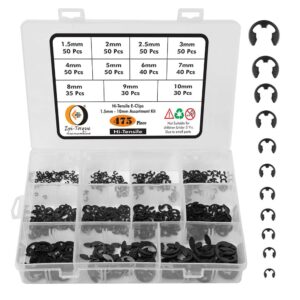 475-Pieces-11-Sizes-Hi-Tensile-Black-Alloy-E-Clip-1.5mm-10mm-External-Retaining-Ring-Washer-Assortment-Pack-1.jpg 475 Pieces 11 Sizes Hi Tensile Black Alloy E-Clip 1.5mm-10mm External Retaining Ring Washer Assortment Pack