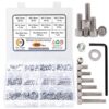491-Pcs-M4-Dia-Stainless-Steel-Socket-Head-Allen-Bolts-Assortment-Pack-1.jpg 491 Pcs Stainless Steel M4 Dia Socket Head Allen Bolts With Matching Accessories Assortment Pack