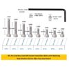 491-Pcs-M4-Dia-Stainless-Steel-Socket-Head-Allen-Bolts-Assortment-Pack-4.jpg 491 Pcs Stainless Steel M4 Dia Socket Head Allen Bolts With Matching Accessories Assortment Pack