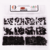 494 Pcs Hi Tensile M4 Dia Socket CSK Flat Head Bolts With Matching Accessories Assortment Pack