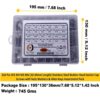 516-Pcs-M3-M4-M5-M6-Dia-Stainless-Steel-Button-Head-Bolt-Assortment-Pack-6.jpg 516 Pcs Stainless Steel M3 M4 M5 M6 Dia Socket Button Head Bolts With Matching Accessories Assortment Pack