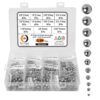 540-Pcs-High-Chrome-High-Carbon-Steel-Balls-SAE-Series-Assortment-Pack-1.jpg 540 Pcs 11 Size 3/32''-13/32'' SAE Precision Chrome Steel Assorted Loose Bicycle Bearing Ball Assortment Kit (SAE)