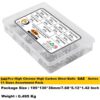 540-Pcs-High-Chrome-High-Carbon-Steel-Balls-SAE-Series-Assortment-Pack-7.jpg 540 Pcs 11 Size 3/32''-13/32'' SAE Precision Chrome Steel Assorted Loose Bicycle Bearing Ball Assortment Kit (SAE)