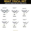 6-Sizes-Butterfly-Wing-Nuts-Assortment-Kit-M3-M4-M5-M6-M8-M10-Sizes-Stainless-Steel-Wing-Nuts-Fasteners-3.jpg 100 Pcs 7 Sizes Butterfly Wing Nuts Assortment Kit, M3 M4 M5 M6 M8 M10 Sizes Stainless Steel Wing Nuts Fasteners