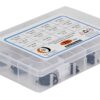 75 Pcs Hi Tensile Internal Circlip 12 Sizes 18-38mm Assortment Pack