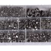 81QPzuN7sL._SL1500_.jpg 740 Pcs Stainless Steel Hexagonal Nuts 7 Sizes M3-M12 Assortment Pack