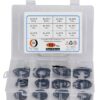 75 Pcs Hi Tensile Internal Circlip 12 Sizes 18-38mm Assortment Pack