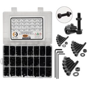 823-Pcs-M3-M4-M5-Dia-12.9-Grade-Hi-Tensile-Socket-Head-Allen-Bolts-Assortment-Pack-1.jpg 823 Pcs M3 M4 M5 Dia 12.9 Grade Hi Tensile Socket Head Allen Bolts With Matching Accessories Assortment Pack