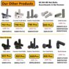 825 Pcs M3 M4 M5 Dia 10.9 Grade Hi Tensile Button Head Bolts Assortment Pack