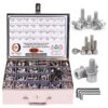 851-Pcs-M6-M8-M10-M12-Dia-Stainless-Steel-Socket-Head-Allen-Bolts-Assortment-Pack-1.jpg 851 Pcs Stainless Steel M6 M8 M10 M12 Dia Socket Head Allen Bolts With Matching Accessories Assortment Pack