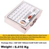 851-Pcs-M6-M8-M10-M12-Dia-Stainless-Steel-Socket-Head-Allen-Bolts-Assortment-Pack-6.jpg 851 Pcs Stainless Steel M6 M8 M10 M12 Dia Socket Head Allen Bolts With Matching Accessories Assortment Pack