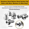 855-Pcs-M6-M8-M10-M12-Dia-Stainless-Steel-Button-Head-Bolts-Assortment-Pack-2.jpg 855 Pcs Stainless Steel M6 M8 M10 M12 Dia Socket Button Head Bolts With Matching Accessories Assortment Pack