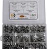 91k6biaswL._SL1500_.jpg 370 Pcs Stainless Steel M6 Dia Hex Head Bolts With Matching Accessories Assortment Pack