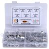 990-Pcs-Stainless-Steel-Flat-Washer-M3-M12-Assortment-Pack-2.jpg Stainless Steel Alloy Flat Fender Washers 7 Sizes M3, M4, M5, M6, M8, M10, M12 Assortment Pack | 990 Pcs Kit | Prevent Loose Fasteners