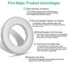 990-Pcs-Stainless-Steel-Flat-Washer-M3-M12-Assortment-Pack-6.jpg Stainless Steel Alloy Flat Fender Washers 7 Sizes M3, M4, M5, M6, M8, M10, M12 Assortment Pack | 990 Pcs Kit | Prevent Loose Fasteners