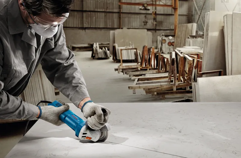 Bosch GWS 800 for cutting stones