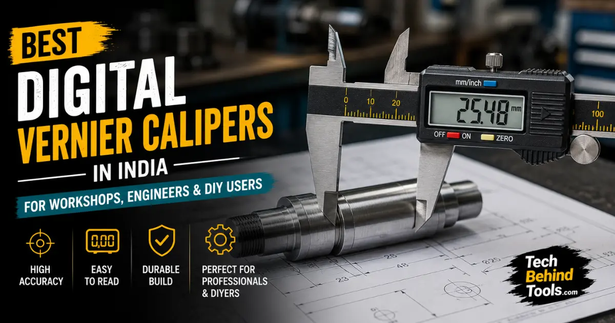 Best Digital Vernier Calipers In India For Workshops, Engineers & DIY Users