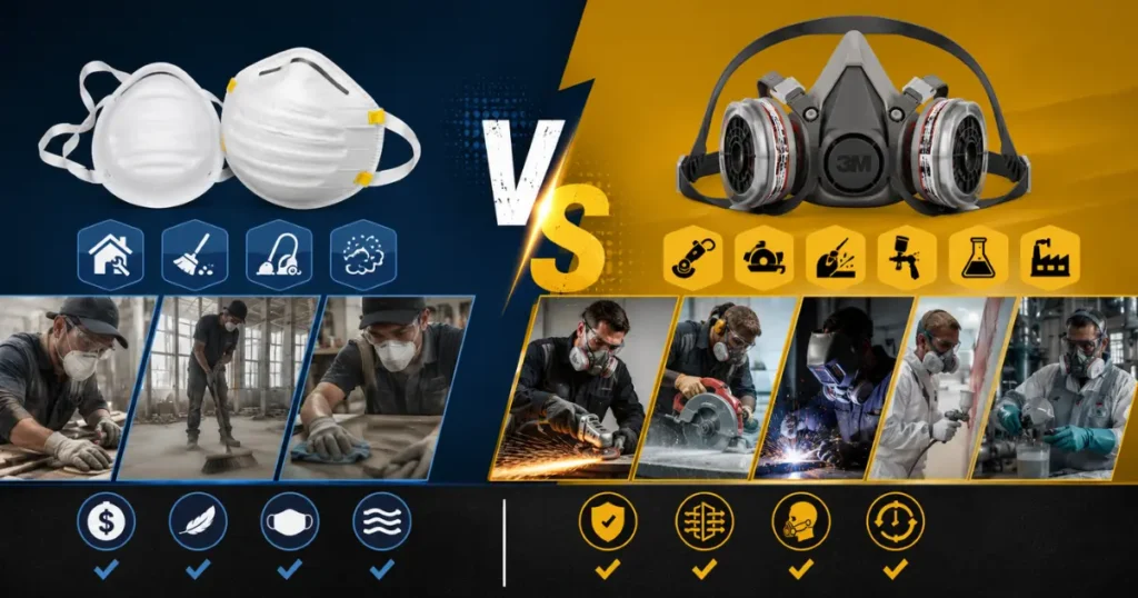 Dust Masks Vs Respirators