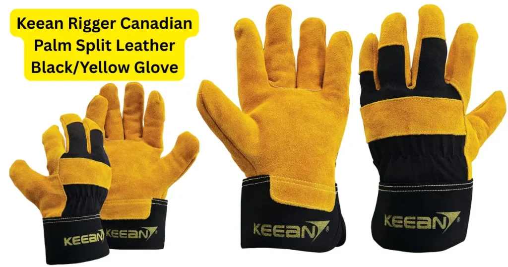 KEEAN Rigger Canadian Palm Gloves For Heavy Duty Material Handling