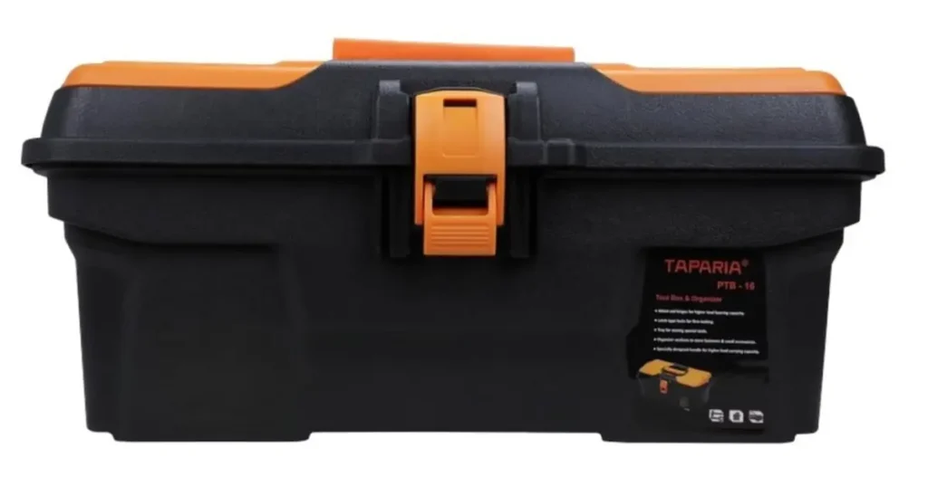 Taparia PTB16 Compact Plastic Tool Box with Organizer