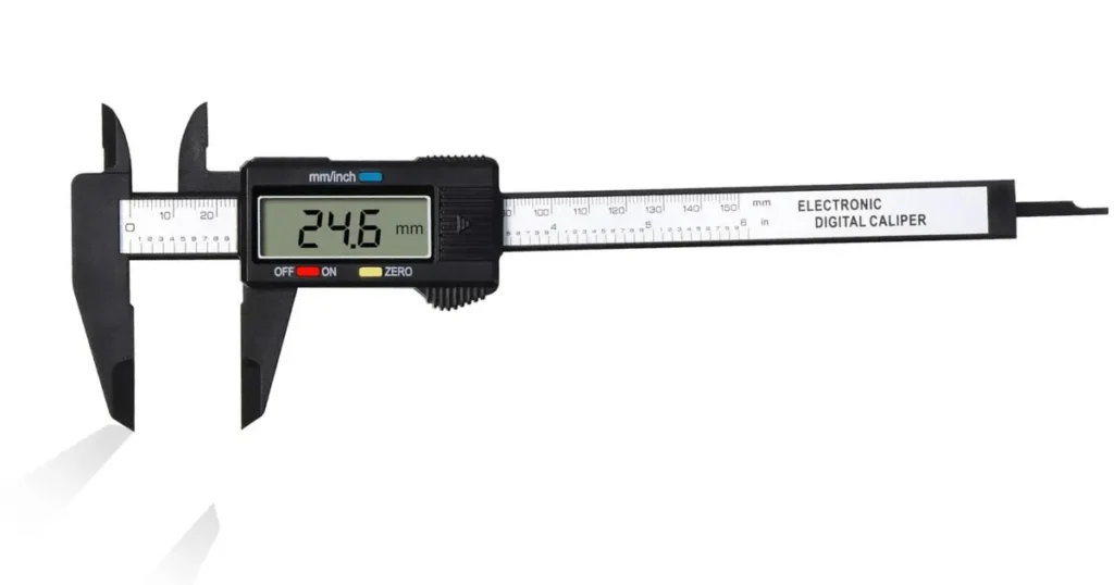 Vinabo caliper measuring a 3D printed component