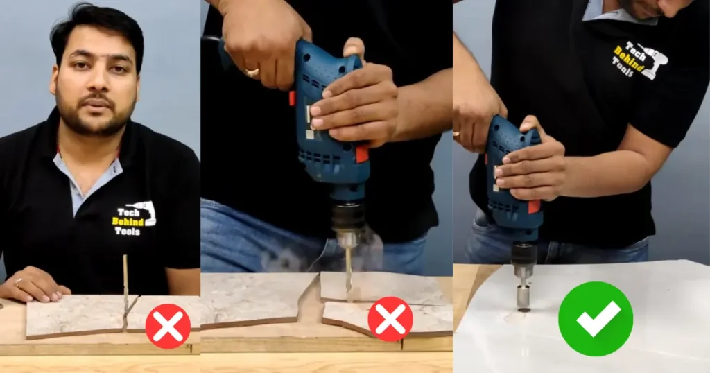 masonry drill bit compared with HSS and diamond tile drill bits