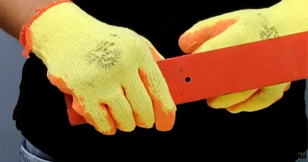Drilling a pilot hole in steel before enlarging the hole