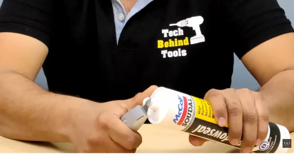 remove the factory seal located beneath the threaded section of the cartridge