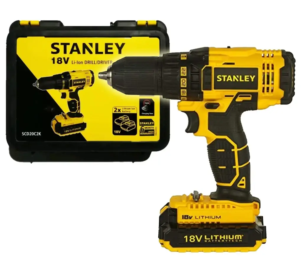 Stanley SCD20C2K 18V Cordless Drill Driver Review