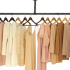 Pipecraft SKYLINQ – Extra-Long Industrial Ceiling Mounted Clothing Rack, Heavy-Duty GI Pipe Overhead Garment Hanging for Bedroom, Closet, Laundry, Walk-In Wardrobe, Boutique and Retail Display-Black